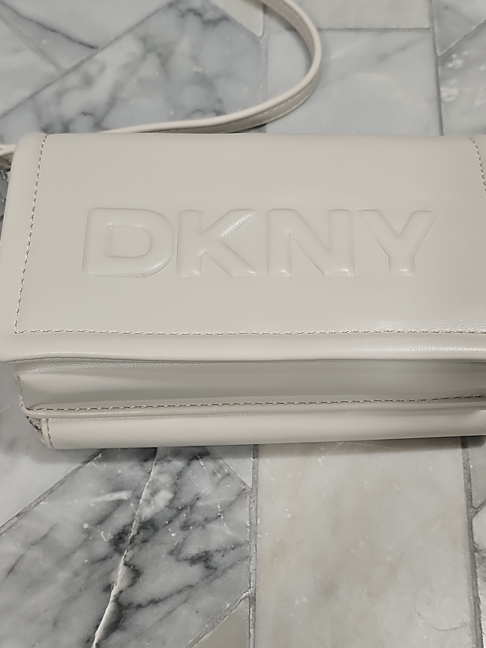 DKNY White Crossbody Bag